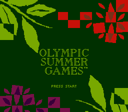 Olympic Summer Games screenshot 4 for GameBoy